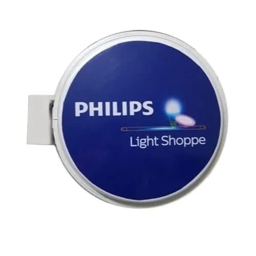 HI-LUCKLED Lollipop Flange Round Message Board Glow Signage (24X24 inch)