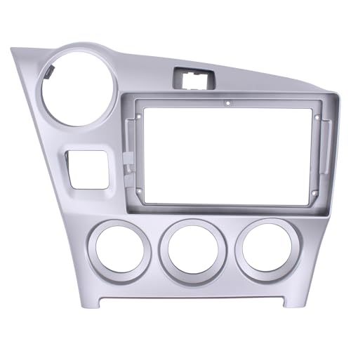 ApplianPar 9 Inch Fascia Stereo Radio Bezel Panel Frame Cover for Toyota Matrix 2009-2014 Front Center