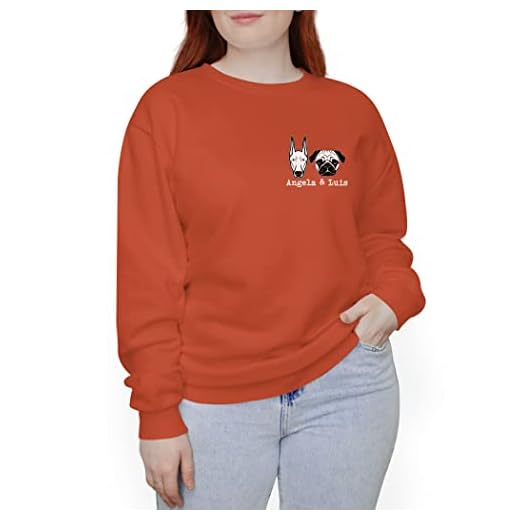 Custom Dog Sweatshirt Add Your Dog Breed Photo And Name Dog Lover Unisex Adult Sweathirt
