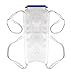 Vakly Large Refillable Ice Bags with Clamp Closure [Pack of 5] 6-1/2 x 14 – Reusable Easy Filling Hospital Icepack with Soft Outer Covering and Leak Resistant Inner Layer(5)