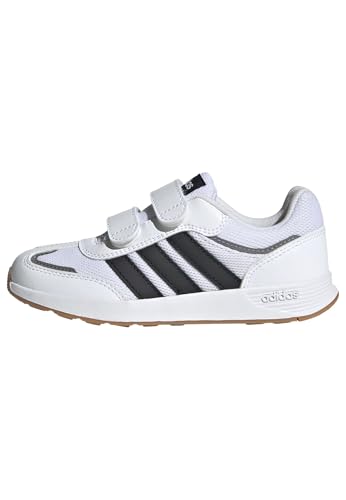 Thumbnail - adidas Unisex Kinder TENSAUR Switch Shoes Children, FTWR White/core Black/Grey Three, 28 EU