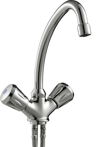 AEG AHu 40 MTH, Untertisch Zweigriffarmatur für Klein-Durchlauferhitzer MTH, Offen/Drucklos, chrom, 189 633