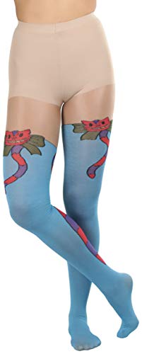 Image of ToBeInStyle Women's Cute Thigh High Printed Character Tights