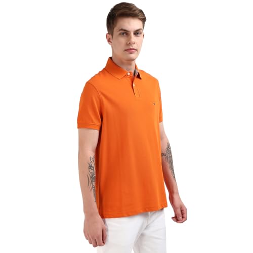 Image of Tommy Hilfiger Men's Cotton Regular Fit Polo T-Shirt