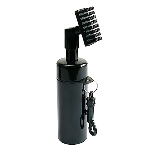 Cepillo de cabeza de bola para palos de golf con jarra de limpieza de botellas
