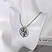U7 Men Stainless Steel Round Inverted Pentagram Samael Lilith Baphomet Goat Pendant Sigil of Lucifer Satanic Symbol Necklace