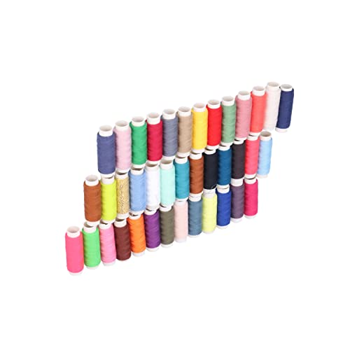 Set de hilos de coser poliéster 39 colores 39 piezas miniatura 5