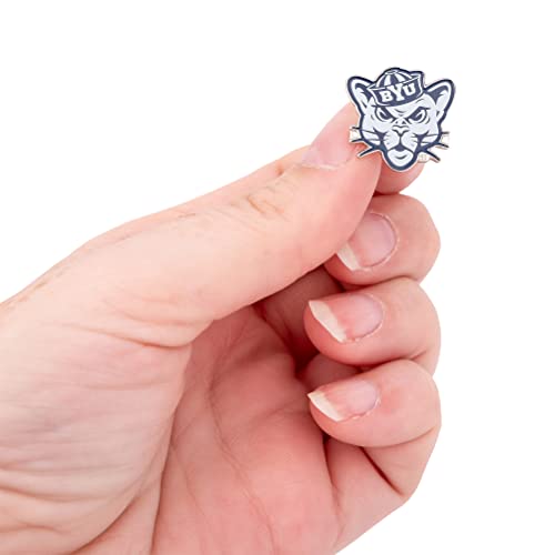 Image of Desert Cactus Brigham Young University Lapel Pin BYU Cougars Made of Metal for Formal Wear, Bag and Hat Jewelry, and Tie Tack (Pin A)