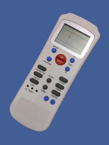 Image of AMAZOR Air Conditioner Remote Compatible for (Carrier Ac Remote R14A /E Model 82)