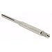 Hertel High-Speed Steel Straight Flute Tap, #3-56 UNF, 3 Flute, Bottoming Chamfer, 2B Class of Fit, Bright/Uncoated Finish, 1/2