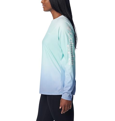 Columbia Women's Printed Tidal Deflector Long Sleeve3
