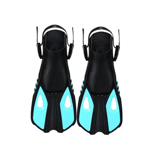 Aletas De Buceo, Aletas De Silicona para Nadar con Mayor Potencia Y Propulsión | Tallas 32-47 EU | Aletas Ligeras Y Ajustables | Unisex para Adultos Y Niños, Mujeres (Green,S-M(37-41 EU))