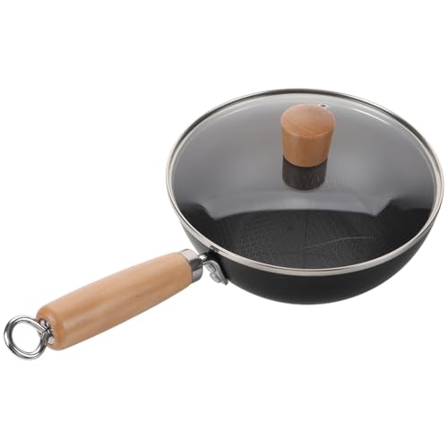 Wok Alipis de Hierro Forjado con Mango Ergonómico 8 Pulgadas miniatura 5