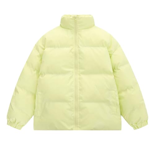 Manteau épais homme chaud veste matelassée zippée unie