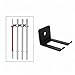 kowaku Barbell Wall Holder Barbell Mount Rack,Space Saving,Practical,Heavy Duty Gym Bar Wall Rack for Commercial Gym, hold 1 Barbell