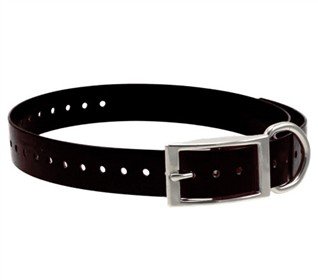 Sparky Pet Co 3/4" Square Buckle High Flex Black Replacement Collar - Compatible With Garmin, Dogtra, Compatible With Petsafe, Sportdog, E Collar Systems #TOP1