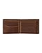 Columbia Mens RFID Slim Bifold Wallet With ID Window Tan Burnished