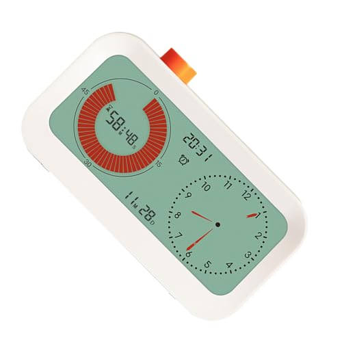AMSLSIU Temporizador Visual con Temporizador de Cuenta atrás para gestionar el Tiempo de Forma eficaz y Proporciona una visualización Similar a un Reloj Arena