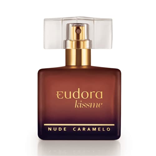 KISS ME NUDE CARAMELO FEMININO DEO COLÔNIA EUDORA - 50ML + (BRINDE) 1 31MnNiailrL
