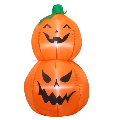 3.5feet Halloween Inflatable Blow up Pumpkin Indoor Decorations - image 8