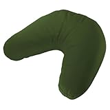 APLVFFZH Meditationskissen Kissen Bodensitzkissen Kissen -Form aus Baumwolle Komfortabel Tragbar Und Ergonomisch für Meditation Frauen Geschenk, GrÜn