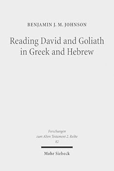 Paperback Reading David and Goliath in Greek and Hebrew: A Literary Approach Book