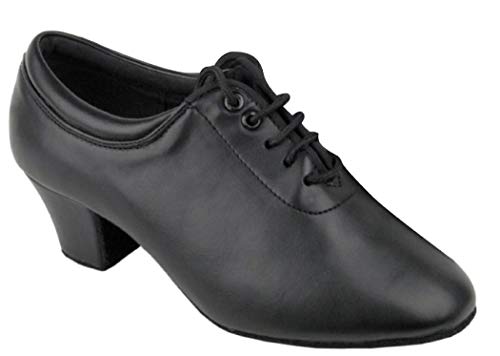 Ladies Women Ballroom Dance Shoes from Very Fine C2601 Black1.6 Heel (8.5)
