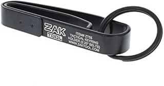 Police Zak Tool ZT55 Tactical Stealth Black Extreme Duty Key Ring Holder