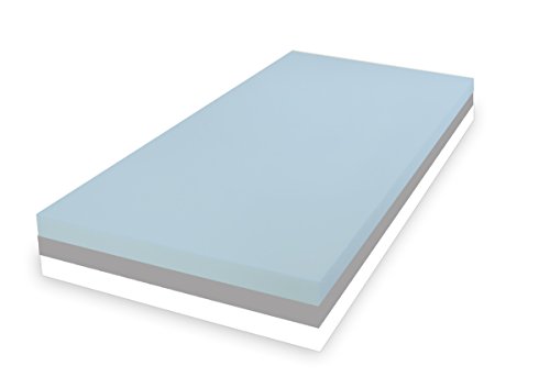 Dibapur® 3 System: ca 25 cm Höhe Matratze (200x190) Orthopädische Kaltschaummatratze Kern ca 24 cm - Soft MITTEL FEST - Standard Bezug Made in Germany