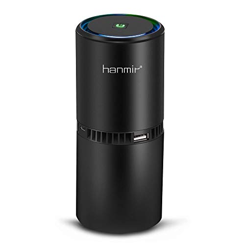 Amazon | Hanmir 車載空気清浄機 イオン発生機 PM2.5 花粉対策
