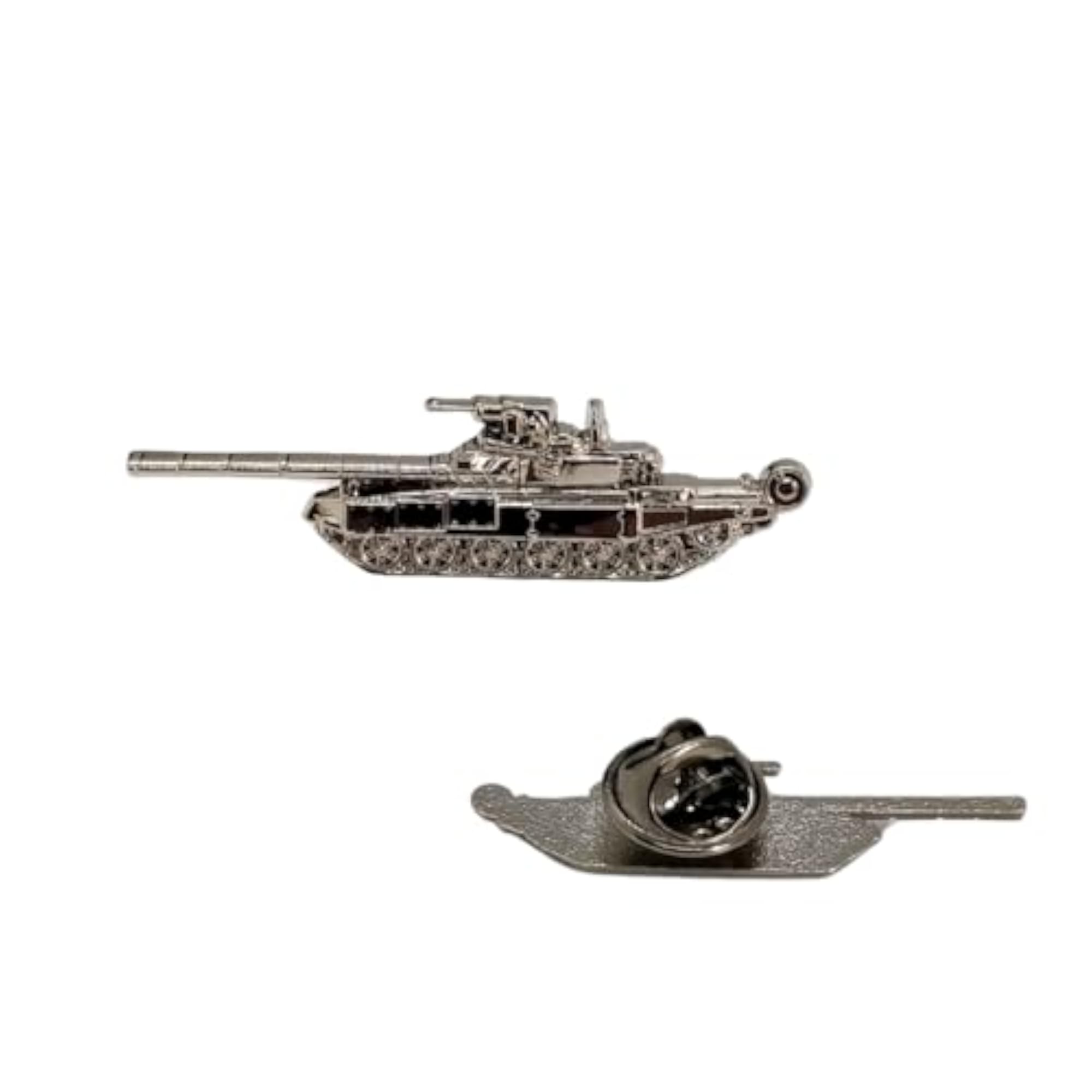 Men's T-90 Battle Tank Lapel Pin & Tie Tack, Military Design