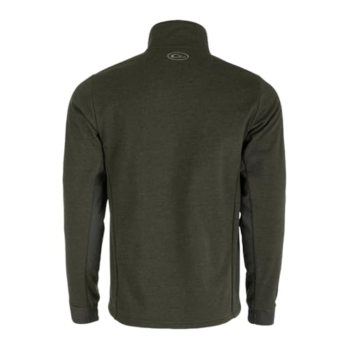 Drake Waterfowl Men's Hybrid Mid-Weight Water-Resistant Fleece-Lined Windproof Outdoor Hiking Jacket w/ 4-Way Stretch Cuffs2