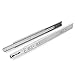 Gobrico 22 Inch Rear/Side Mount Drawer Slides, Ball Bearing Soft Close Drawer Slides Glides with Brackets, Full Extension Heavy Duty Drawer Glides and Runners 10 Pairs