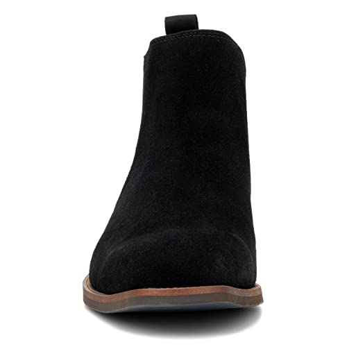 VINTAGE FOUNDRY CO. EST. 2014 Mens Evans Chelsea, Square Toe Boots, Polyester Lining, Flats Rubber Outsole3