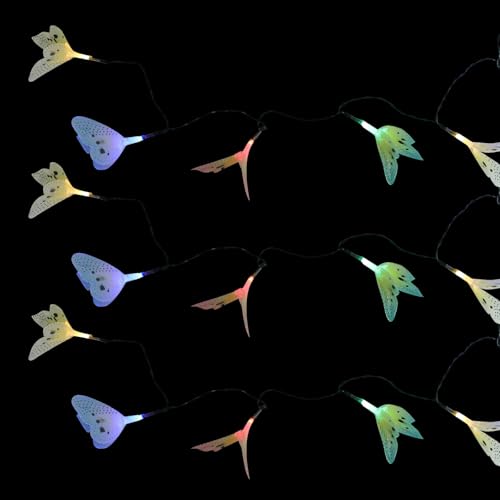 Luces solares decorativas mariposa para jardín 30 LED