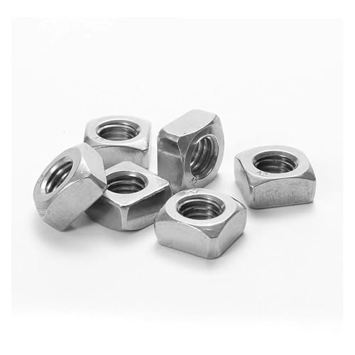 10/20/30 pezzi Dadi quadrati M4 M5 M6 M8 M10 Raccordi di fissaggio a dado quadrato in acciaio inossidabile 304(M6 20PCS)