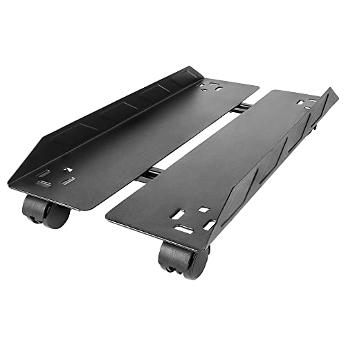 IKEA UPPSPEL CPU-Ständer mit Rollen, Dunkelgrau