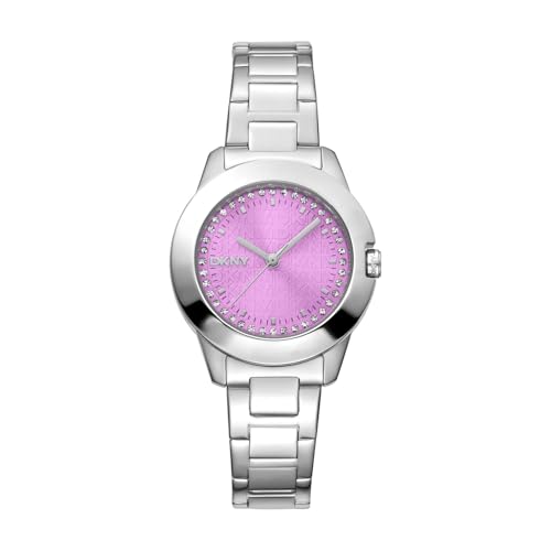 Montre femme DKNY Park Ave cadran rond étanche 50m durable
