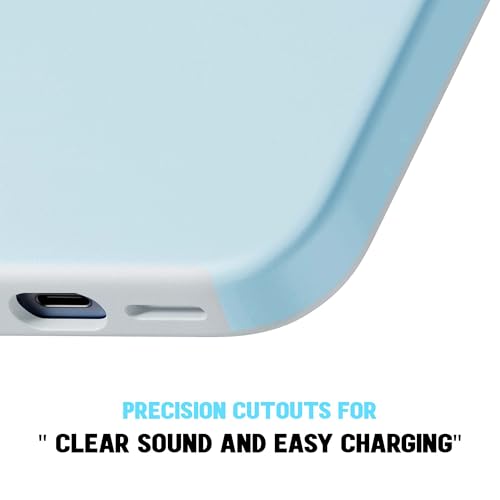Image of Kratos Soft Silicone Case Cover Compatible with iPhone 17 Pro - Everyday Comfort Protection, Wireless Magnetic Charging Case with Raised Edge Camera & Screen Protection, Shock-Resistant Design