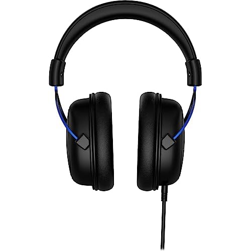 HyperX HX-HSCLS-BL Cloud for PS4 - Gaming Kopfhörer für PS4 mit In-Line Audio Control