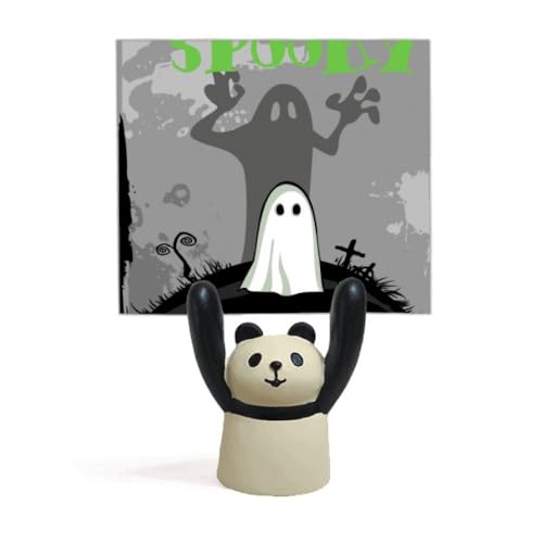 Support mémo panda Halloween déco de bureau originale