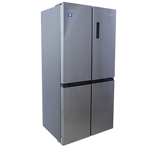 Image of Lloyd 519 L Side by Side 4 Door Refrigerator (2022 Model, GLMF520DSST1GB, Stainless Steel)