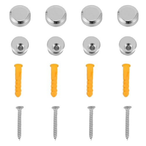 ABOOFAN �Ǘp�~���[�N���b�v 4�� - �������ی^�~���[�݂艺���u���P�b�g ����4.5�`6mm �t���[�����X�K���X�݂艺���N�����v ���ϑ�E���r���O���[���p