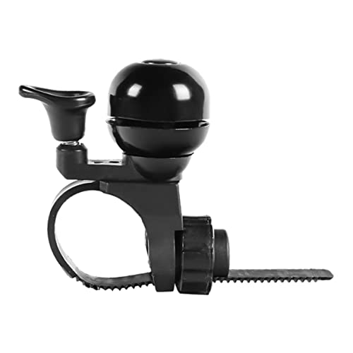 Milisten Timbre De Bicicleta para Decoración para Manillar De Bicicleta para Pequeños De Carretera para Patinete De Plástico Color Negro