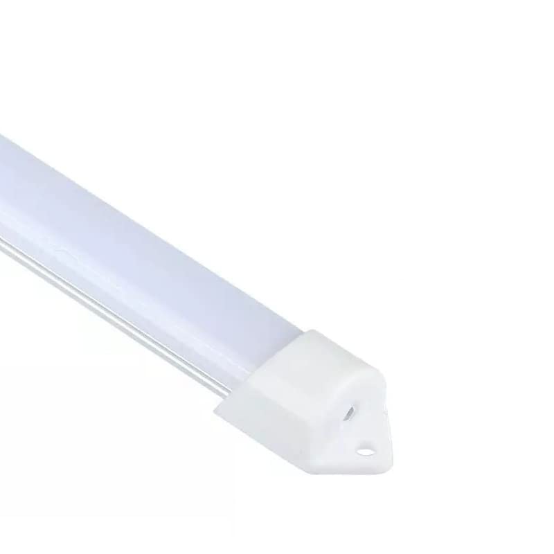 UNIVERSO STRISCIA LED RIGIDA 20W SMD 3014 MONOCOLORE 144 LED CON PROFILO IN ALLUMINIO BARRA DA 100 CM 3000K-4000K-6500K (BIANCO FREDDO)
