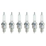 Set of 6 NGK Standard Non-Resistor Spark Plug 4629 C7HSA for 50cc 110cc 150cc Motorcycle ATV Dirt Pi