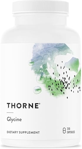 THORNE Glycine - Supports Relaxation Stress Management Detoxification & Healthy Muscle Function - Amino Acid Supplement - Third-Party Certified - Gluten Dairy & Soy-Free - 250 Servings