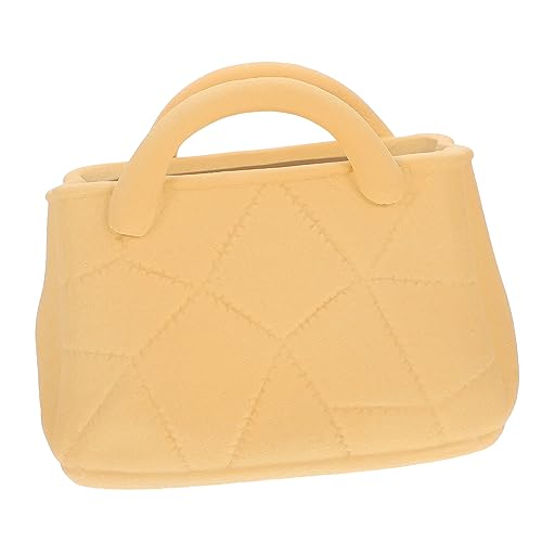 VOSAREA 1pezzi Vaso Forma Borsa in Vaso Idroponico Chic Decorazione Da Scrivania Attrezzatura Per Piante Design Artistico Per Ufficio e Casa