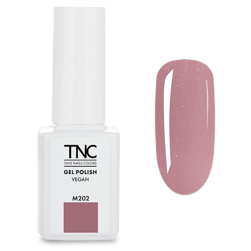 Tahe TNC Esmalte de uñas semipermanente vegano de larga duración, 11,5 ml (M202 StarLight)
