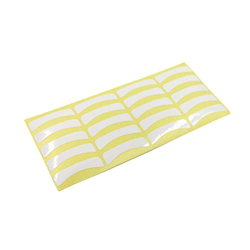 IWOWHERO Eyepads for Lash Extensions Under Eye Makeup Shields 100pcs Paper Lash Grafting Protective Patches